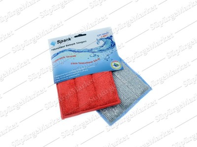 Mikrofiber Bulaşık Süngeri (2'li Paket)